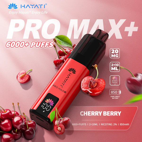 π Hayati Pro Max+ 6K β Cherry Berry
