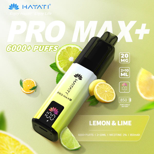 π Hayati Pro Max+ 6K β Lemon Lime