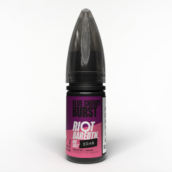 Riot Squad | Bar EDTN | Blue Cherry Burst | 5mg / 10mg / 20mg Nicotine Salts