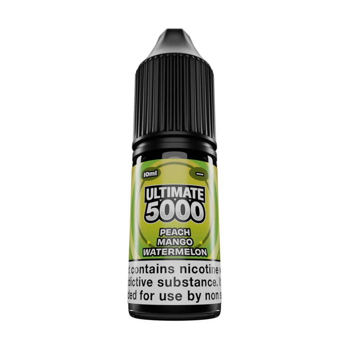 Ultimate 5000 Bar Salt Peach Mango Watermelon 10ml E-Liquid By Ultimate Juice