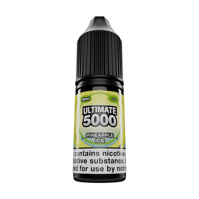 Ultimate 5000 Bar Salt Pineapple Ice 10ml E-Liquid By Ultimate Juice