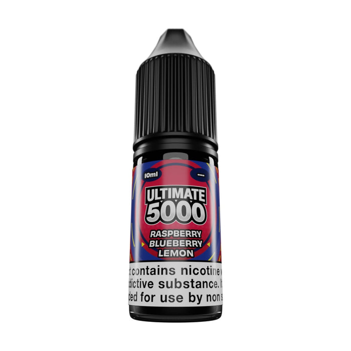 Ultimate 5000 Bar Salt Raspberry Blueberry Lemon 10ml E-Liquid By Ultimate Juice