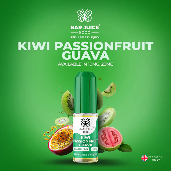 Bar Juice E-Liquid Kiwi Passionfruit Guava