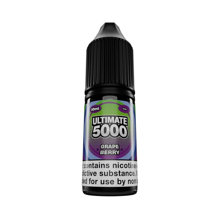 Ultimate 5000 Bar Salt Grape & Berry 10ml E-Liquid By Ultimate Juice