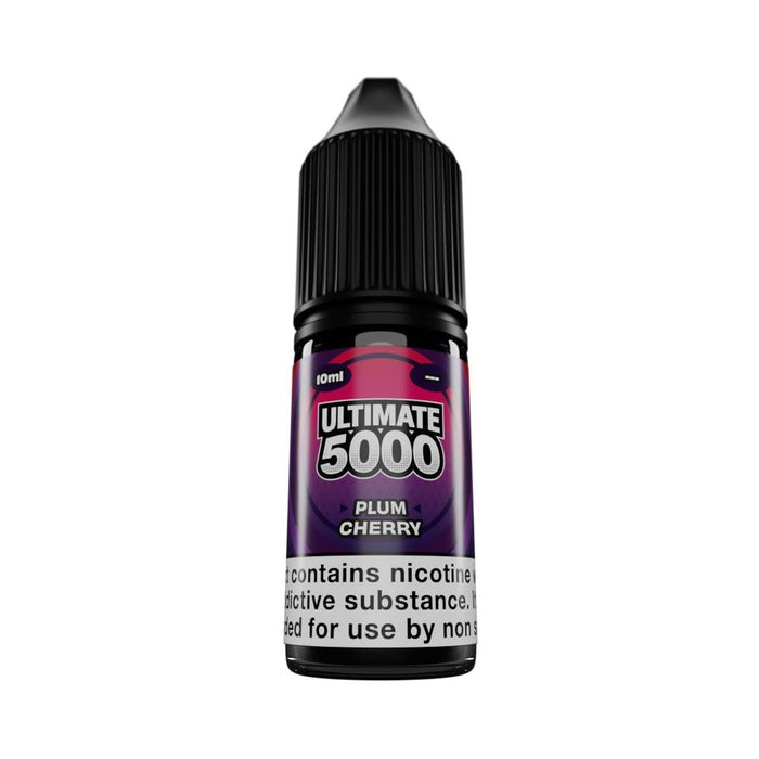 Ultimate 5000 Bar Salt Plum Cherry 10ml E-Liquid By Ultimate Juice
