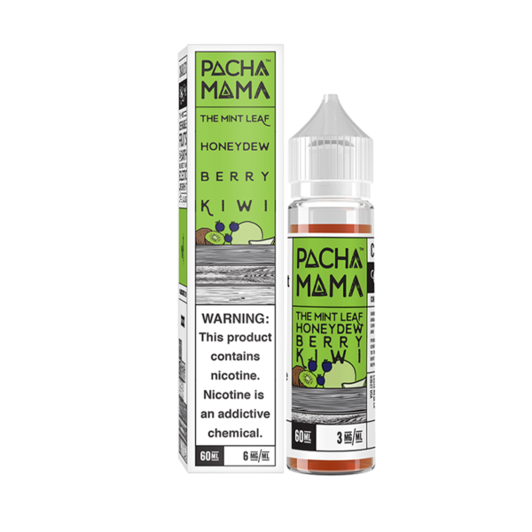 Pacha Mama | Mint, Honeydew Berry Kiwi | 50ml Shortfill | 0mg Nicotine