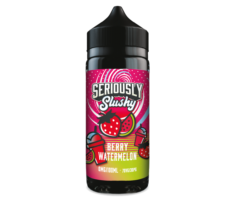 Seriously Slushy by Doozy Vape Co | Berry Watermelon | 100ml Shortfill | 0mg