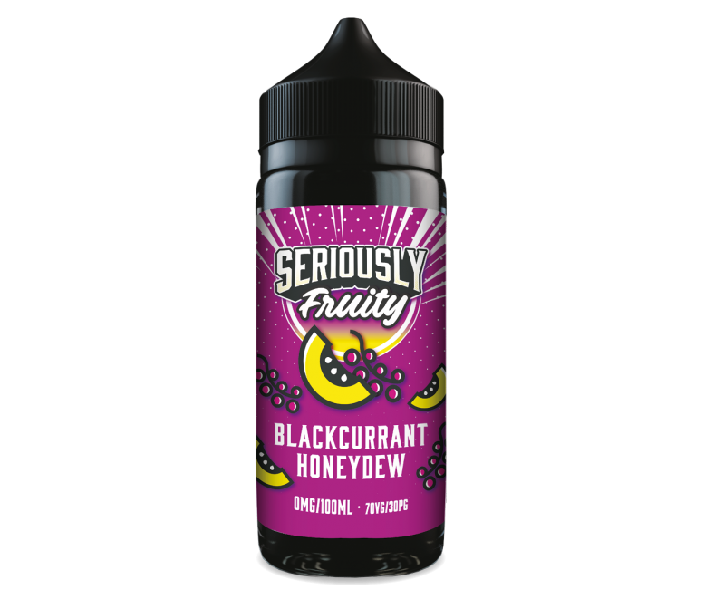 Seriously Fruity by Doozy Vape Co | Blackcurrant Honeydew | 100ml Shortfill | 0mg