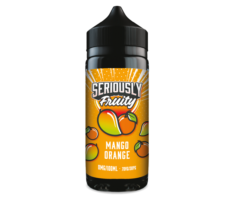 Seriously Fruity by Doozy Vape Co | Mango Orange | 100ml Shortfill | 0mg