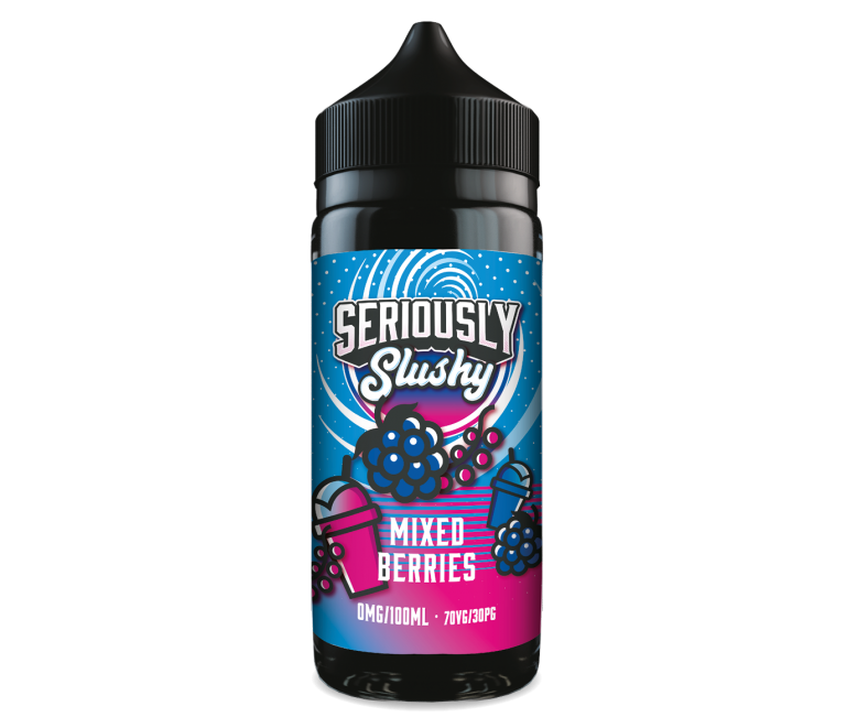 Seriously Slushy by Doozy Vape Co | Mixed Berries | 100ml Shortfill | 0mg