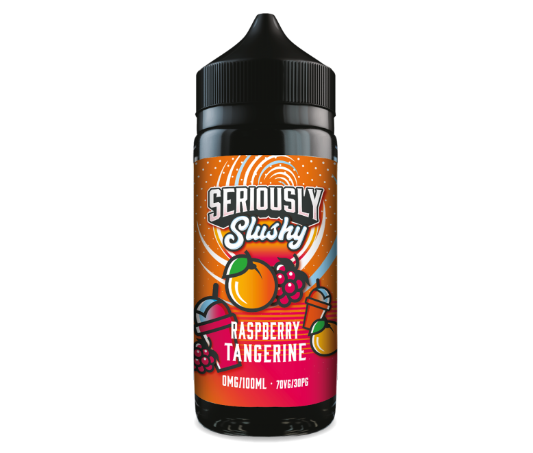 Seriously Slushy by Doozy Vape Co | Raspberry Tangerine | 100ml Shortfill | 0mg
