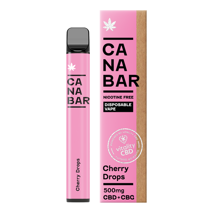 Canabar Cherry Drops Flavour 500mg