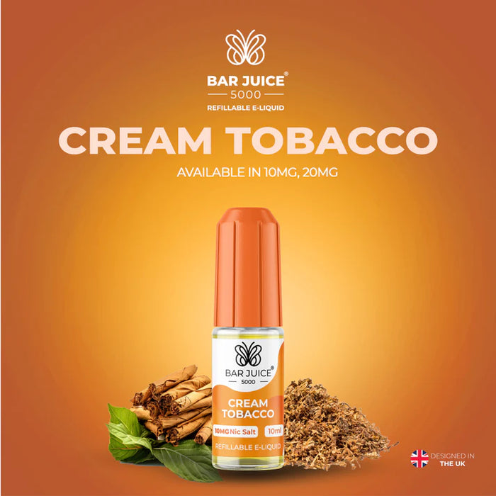 Bar Juice E-Liquid  Cream Tobacco