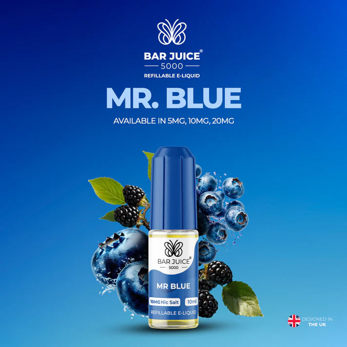 Bar Juice E-Liquid  Mr Blue