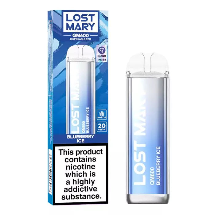 LOST MARY QM600 Disposable Vape - Blueberry Ice