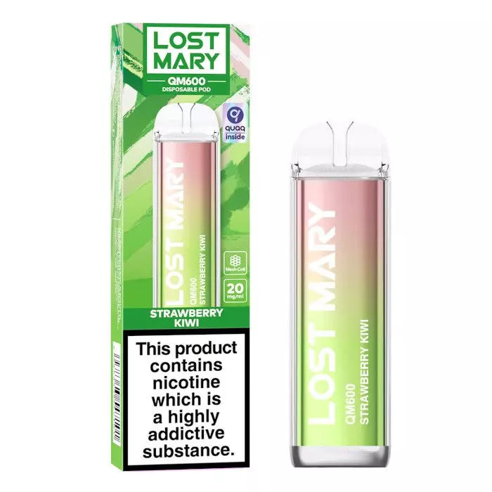 LOST MARY QM600 Disposable Vape - Strawberry Kiwi