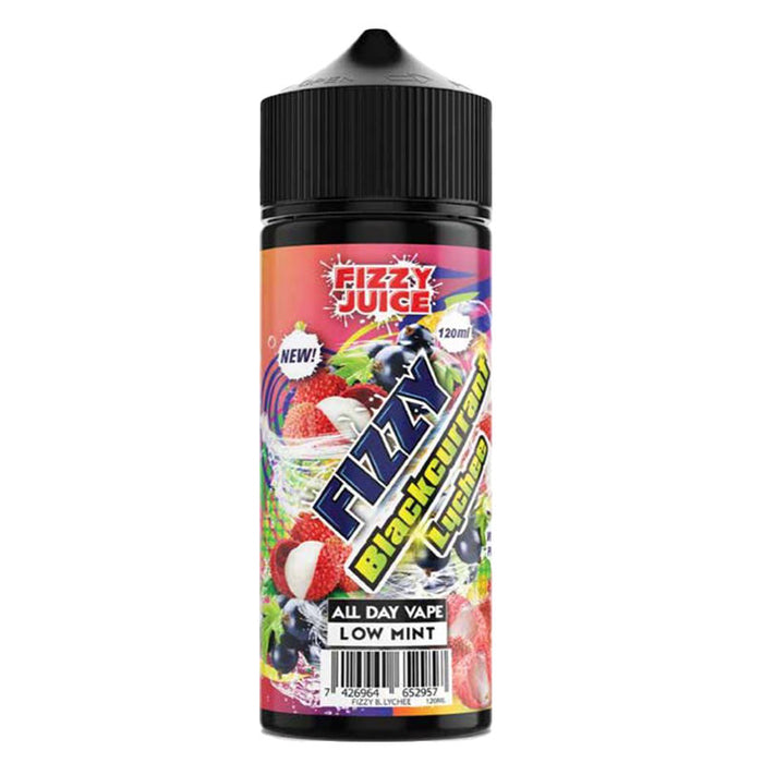 Fizzy Juice | Blackcurrant Lychee | 100ml Shortfill | 0mg