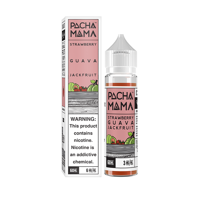 Pacha Mama | Strawbery Guava Jackfruit | 50ml Shortfill | 0mg Nicotine
