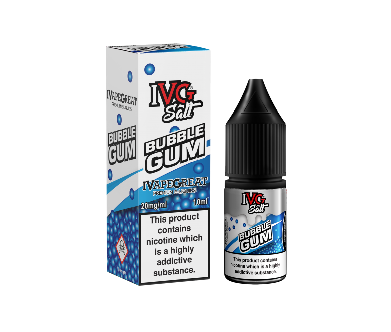 IVG Salts | BUBBLEGUM | 10mg / 20mg Nicotine Salts