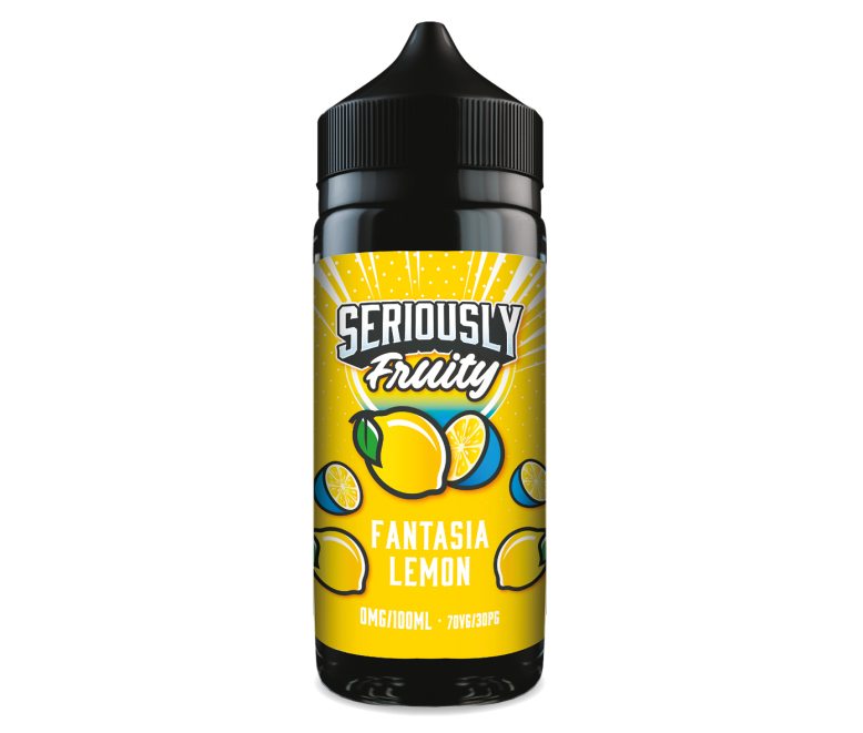 Seriously Fruity by Doozy Vape Co Fantasia Lemon | 100ml Shortfill | 0mg