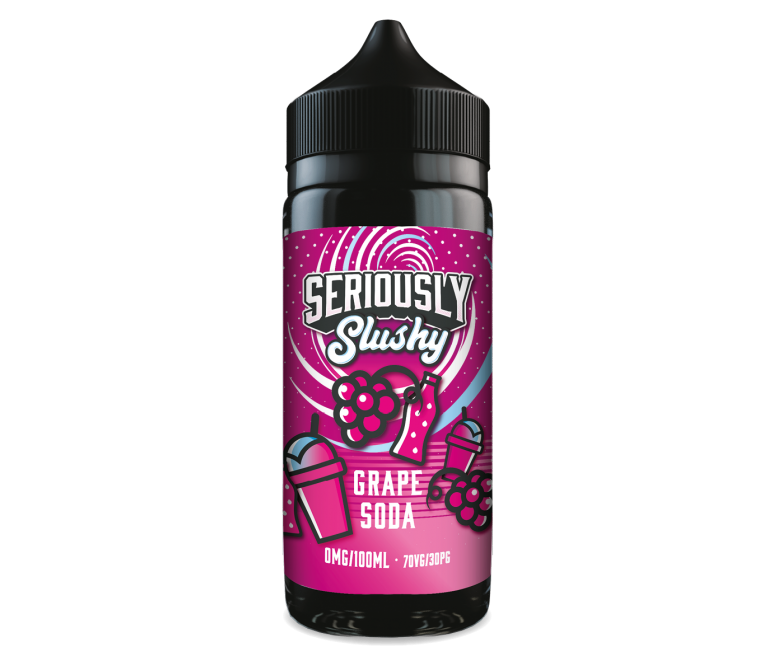 Seriously Slushy by Doozy Vape Co | Grape Soda | 100ml Shortfill | 0mg