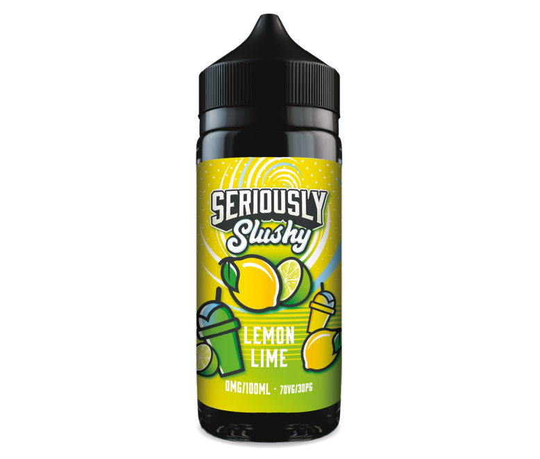 Seriously Slushy by Doozy Vape Co | Lemon & Lime | 100ml Shortfill | 0mg