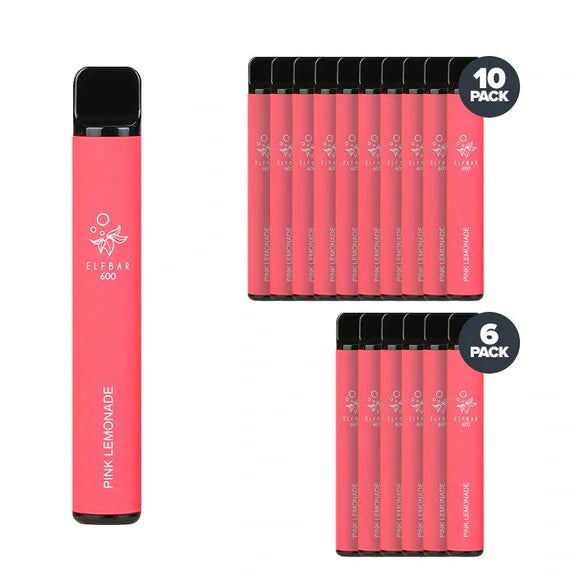 Elf Bar 600 Disposable Vapes | STRAWBERRY ICE