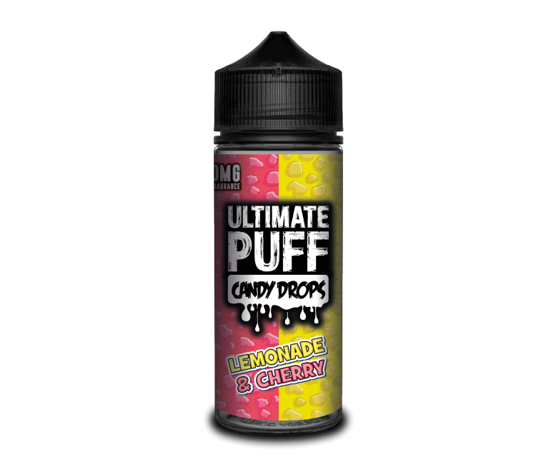 Ultimate Puff Candy Drops | Lemonade & Cherry | 100ml Shortfill | 0mg Nicotine
