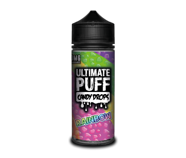 Ultimate Puff Candy Drops | Rainbow | 100ml Shortfill | 0mg Nicotine