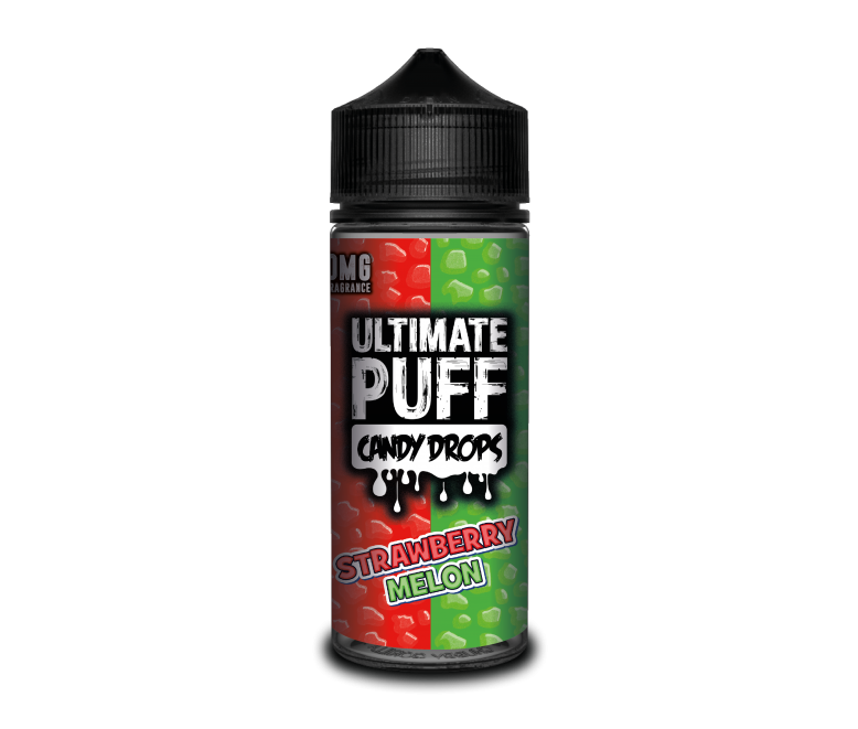Ultimate Puff Candy Drops | Strawberry Melon | 100ml Shortfill | 0mg Nicotine