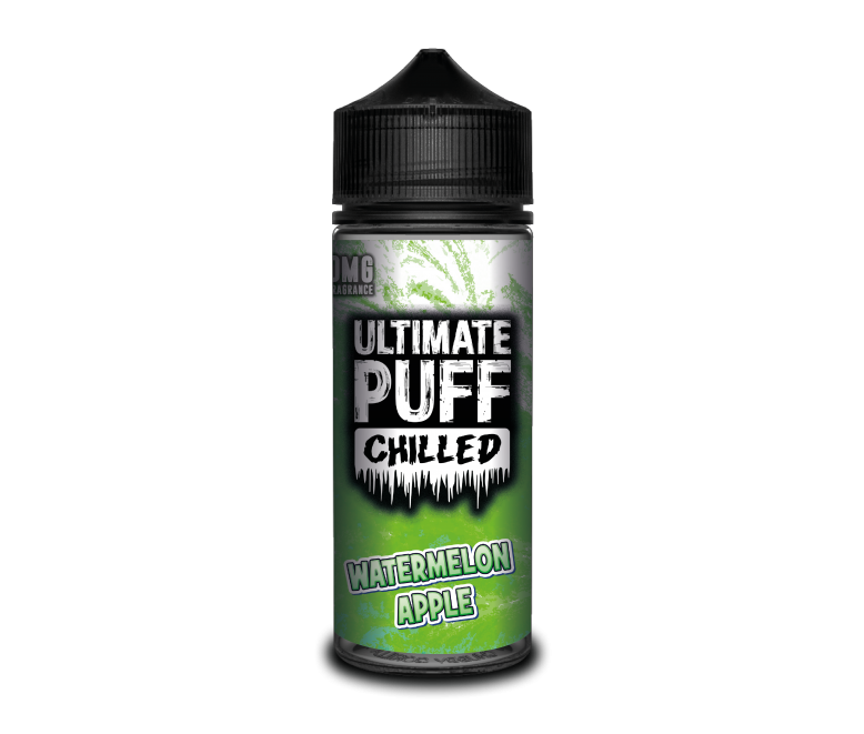 Ultimate Puff Chilled | Watermelon Apple | 100ml Shortfill | 0mg Nicotine