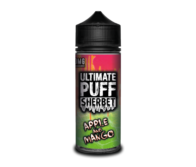 Ultimate Puff Sherbet | Apple & Mango | 100ml Shortfill | 0mg Nicotine