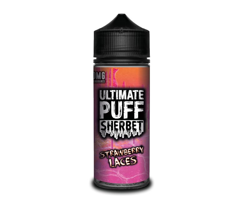 Ultimate Puff Sherbet | Strawberry Laces | 100ml Shortfill | 0mg Nicotine